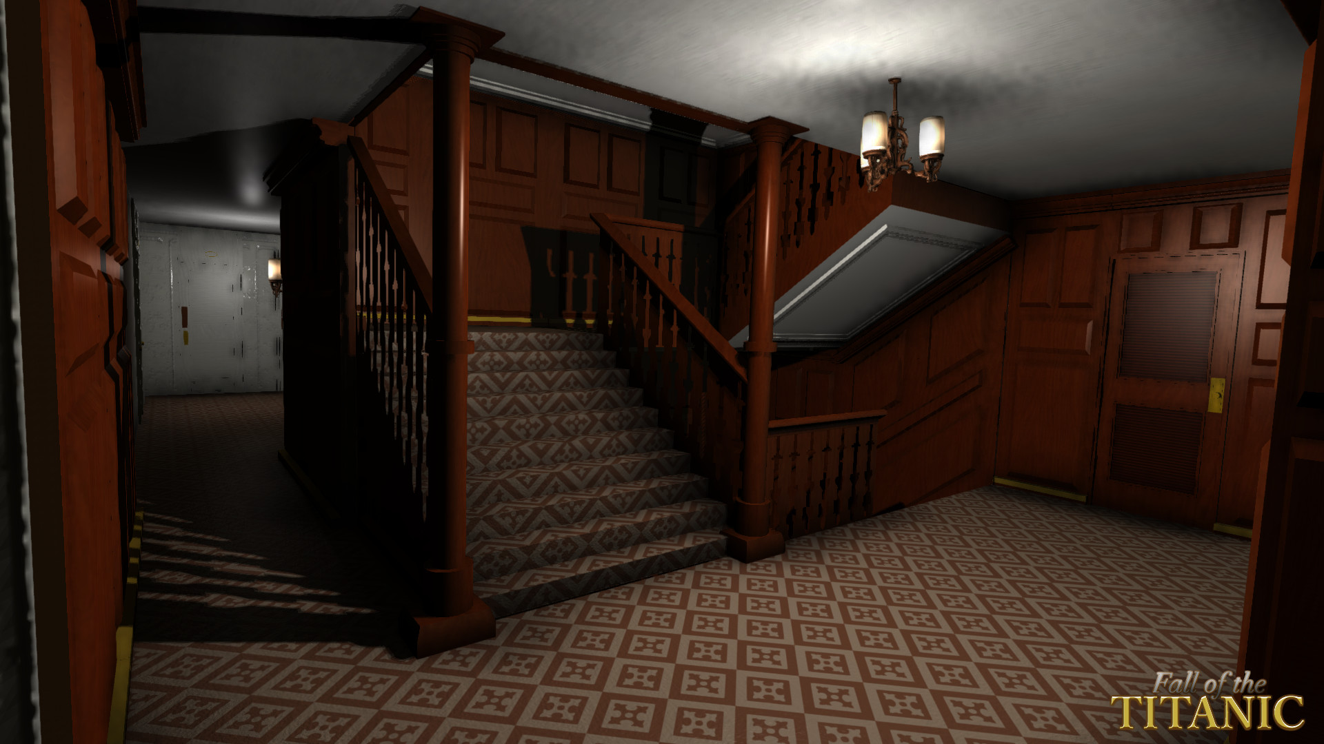 泰坦尼克號的沉沒游戲下載 綠色版圖1