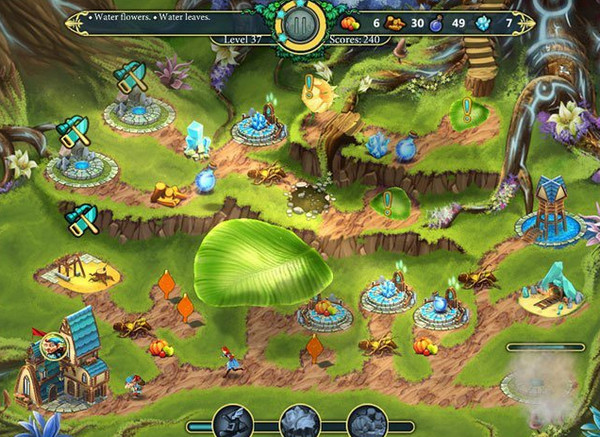 精靈傳說2蠱惑之樹游戲 綠色版圖3