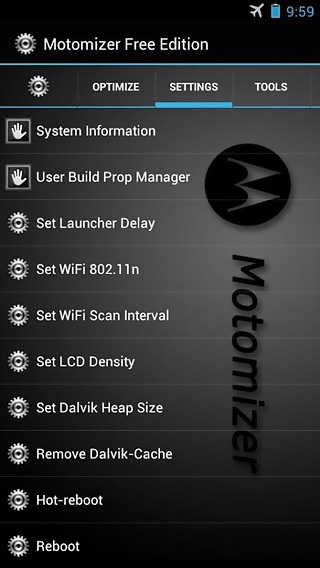 Motomizer(MOTO優(yōu)化器) v5.6.0 安卓版圖2