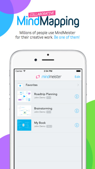MindMeister手機版 V6.6.0 iPhone版圖4