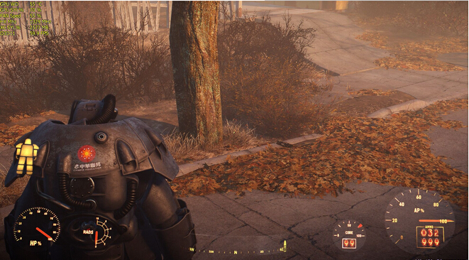 輻射4火焰涂裝晶炭黑mod