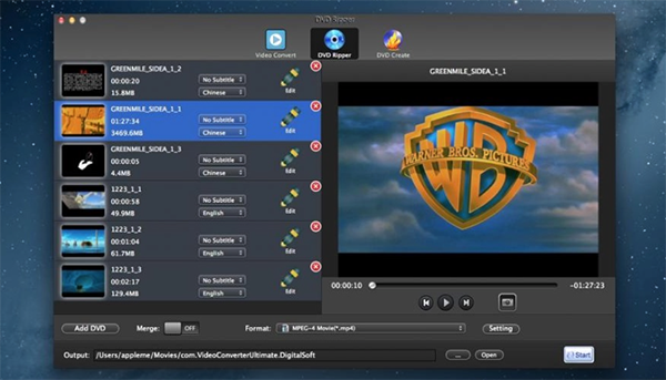 Video Converter Ultimate Mac版