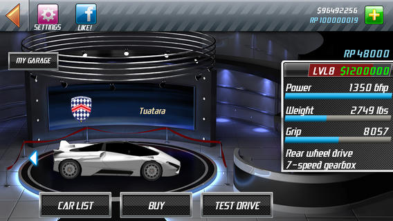 短程高速賽車安卓版