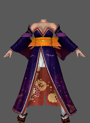 死或生5最后一戰(zhàn)綾音紫色和服MOD