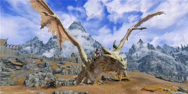 上古卷軸5巨龍坐騎MOD