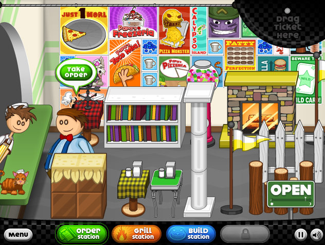 老爹煎餅店中文版