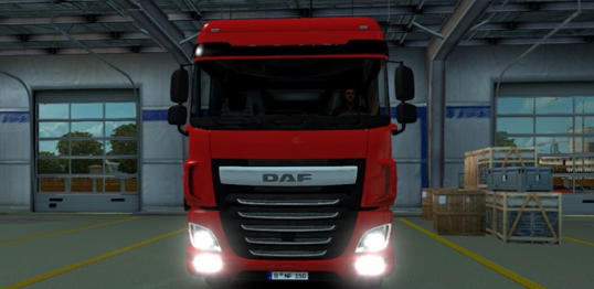 歐洲卡車模擬2 DAF歐6霧燈MOD