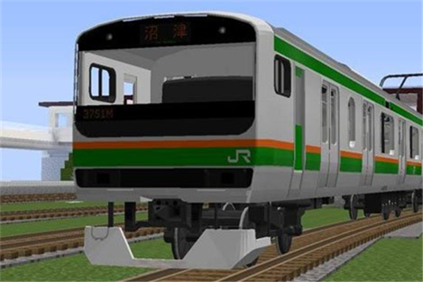 我的世界真實火車MOD