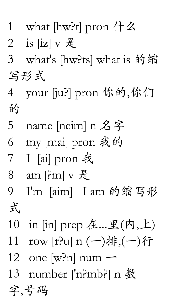 英語重點(diǎn)大全