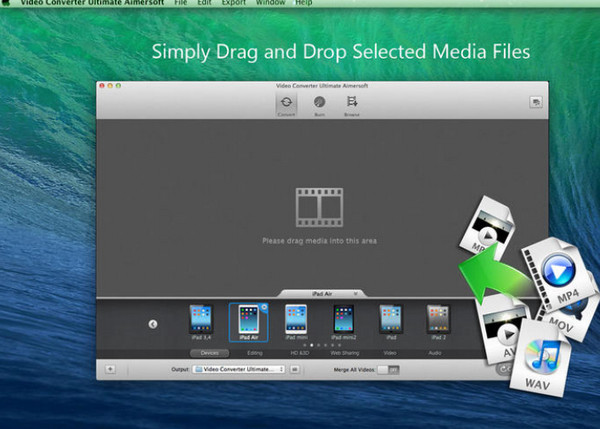 Aimersoft Video Converter Mac