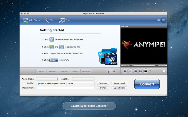Super Music Converter for mac V6.2.23 官方版圖1