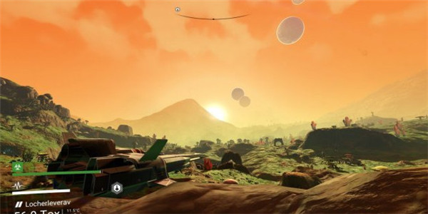 無人深空高聳入云的山MOD