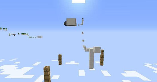 我的世界憤怒的跑酷地圖