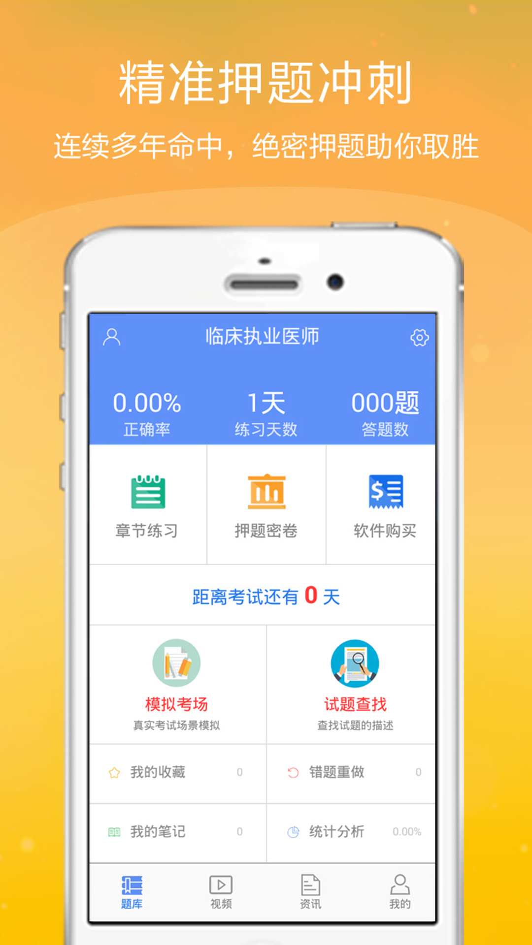 臨床執(zhí)業(yè)醫(yī)師金考點(diǎn)app