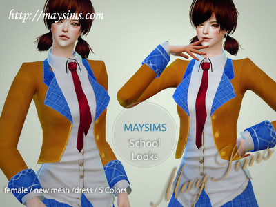 模擬人生4校園制服MOD