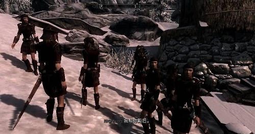 上古卷軸5天際美女護衛(wèi)mod