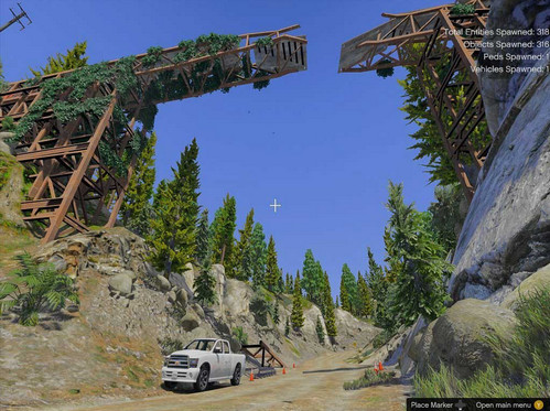 俠盜獵車5廢棄的火車山道MOD下載