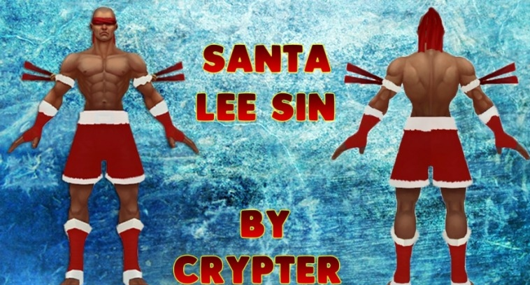 LOL盲僧李青圣誕裝至高之拳皮膚