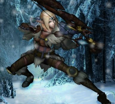 LOL高精靈寒冰射手艾希皮膚補(bǔ)丁