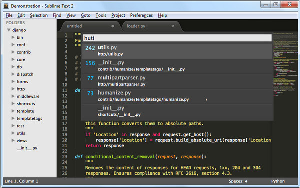 Sublime Text 2