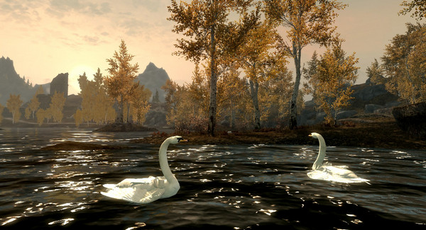 上古卷軸5水上的生物MOD