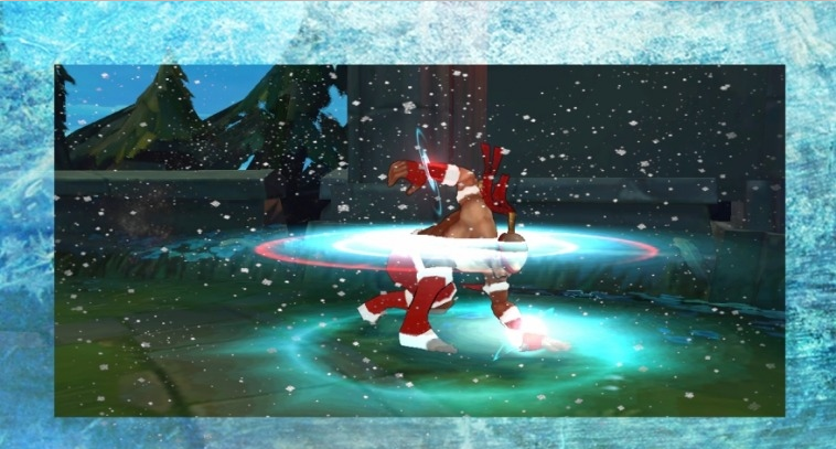 LOL圣誕裝至高之拳盲僧李青免費下載 綠色版圖2