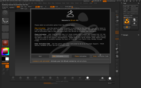 ZBrush 4R7 3D雕刻繪圖軟件 
