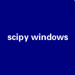 scipy windows 64位 v0.13.1 官方版 