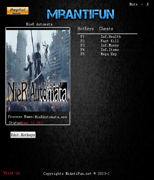 尼爾機(jī)械紀(jì)元修改器