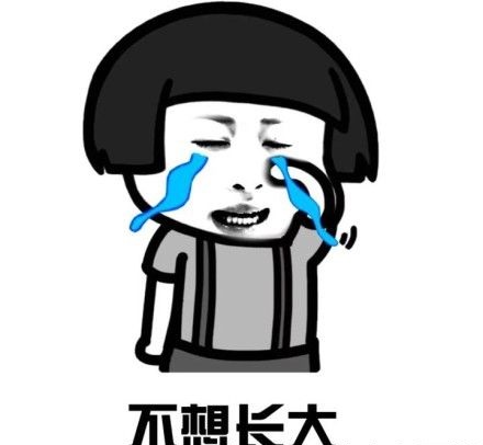 我不想我不想不想長大表情包
