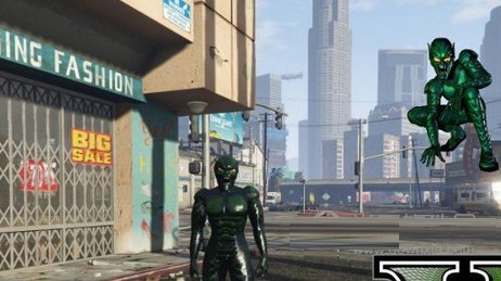 俠盜獵車手5綠海妖怪獸mod下載 