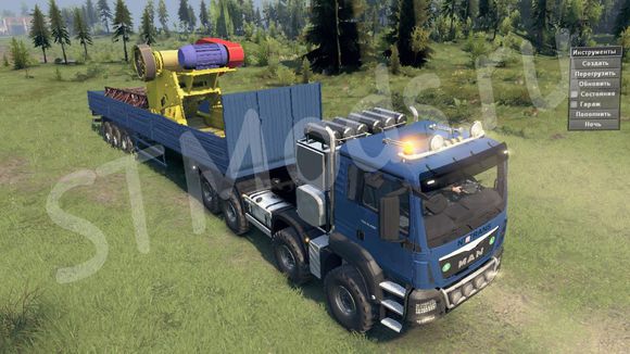 旋轉(zhuǎn)輪胎卡車MOD