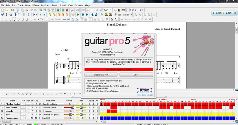 guitar pro 5.2 中文版 官方破解版圖2