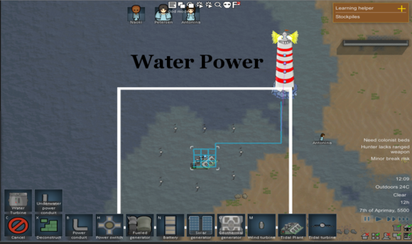 環(huán)世界a17水力發(fā)電站MOD