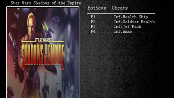 星球大戰(zhàn)帝國的陰影四項(xiàng)修改器 免費(fèi)版