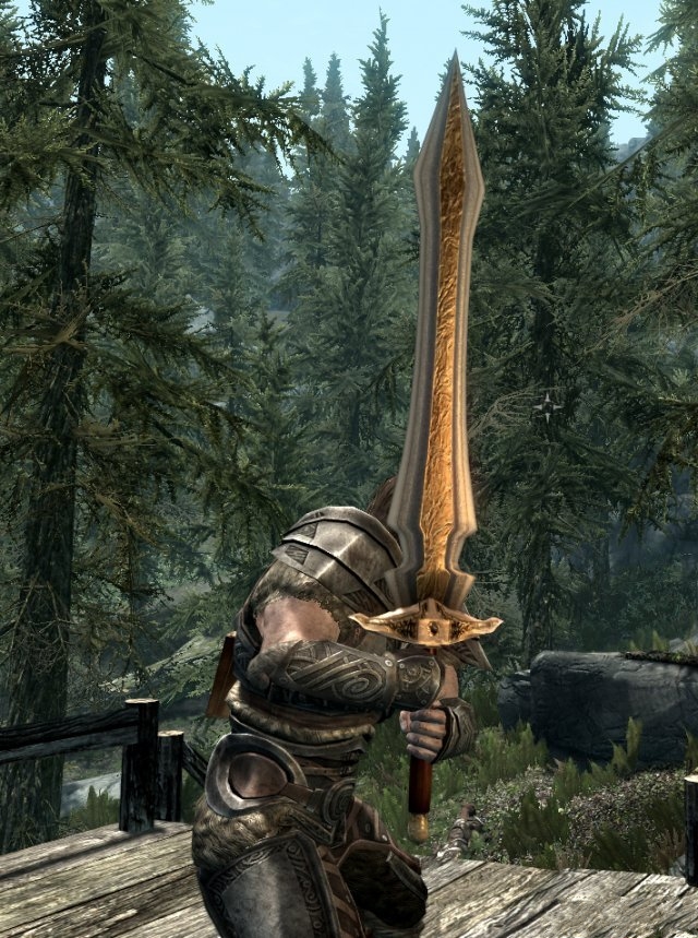 上古卷軸5北歐巨狼芬里爾大劍MOD