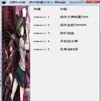 彈丸論破絕對(duì)絕望少女修改器