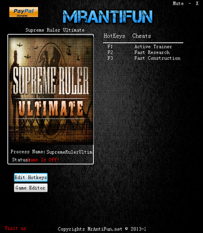 最高統(tǒng)治者終極版修改器下載