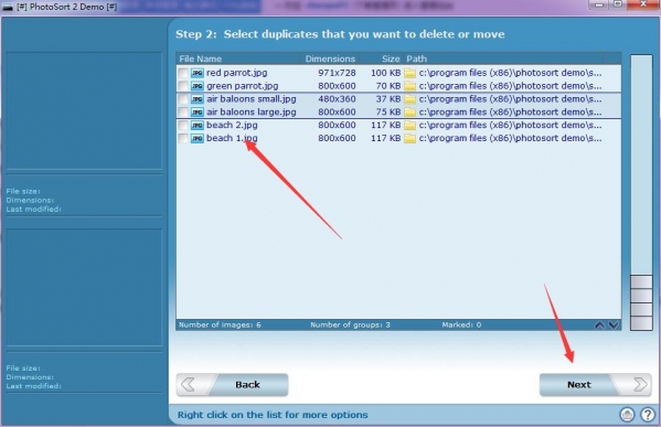 PhotoSort重復(fù)圖片查找工具軟件