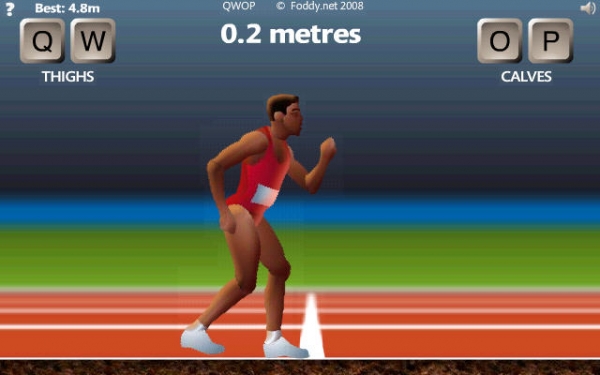 qwop百米賽跑 中文版圖3