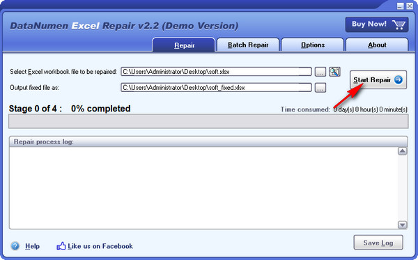 DataNumen Excel Repair 