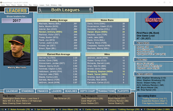 棒球巨星2017 中文版