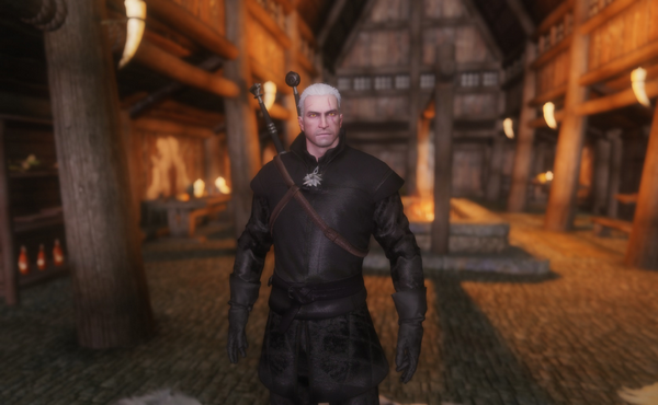 上古卷軸5巫師3利維亞的杰洛特護(hù)甲整合包