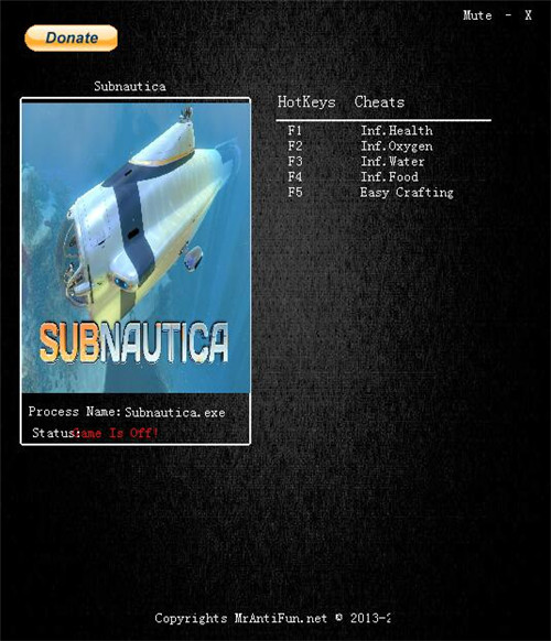 水下之旅五項(xiàng)修改器