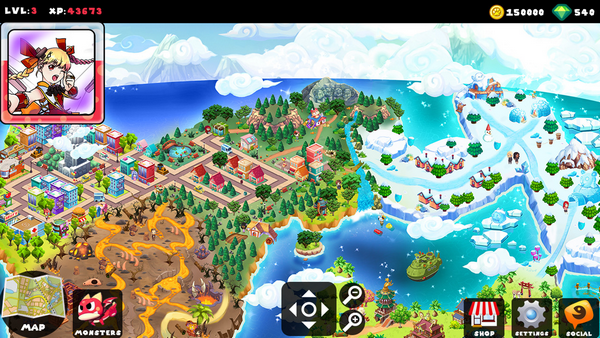 可愛怪物斗技場