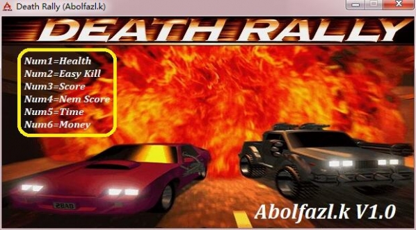 死亡賽車六項(xiàng)修改器 免費(fèi)版