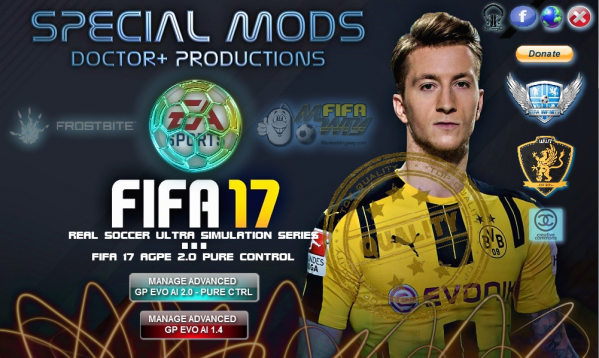 FIFA17AGPE純游戲性選擇工具