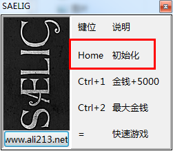 SAELIG三項(xiàng)修改器