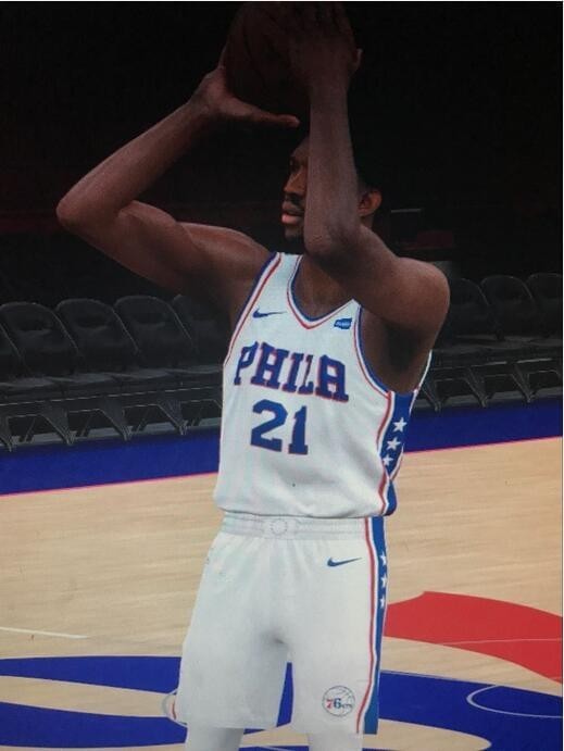 NBA2K18恩比身型補(bǔ)丁