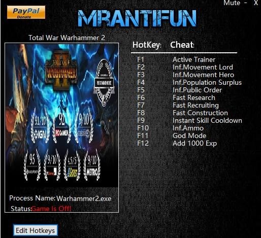 全面戰(zhàn)爭(zhēng)戰(zhàn)錘2十二項(xiàng)修改器 免費(fèi)版圖1